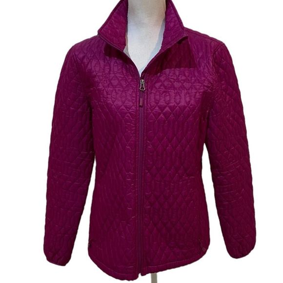 Lands' End Jackets & Coats Lands End Fushsia Pink Quilted Puffer
